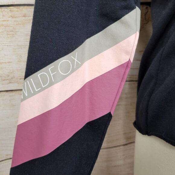 NWT Wildfox Sweat Halo Pullover Black Hoodie Small - Picture 5 of 10